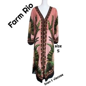 NWT FARM Rio Amazonia Forest Floral Maxi Dress